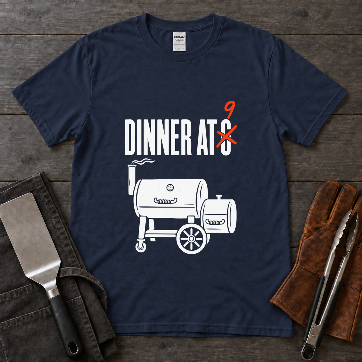 Dinner at 9 Smoker Tee