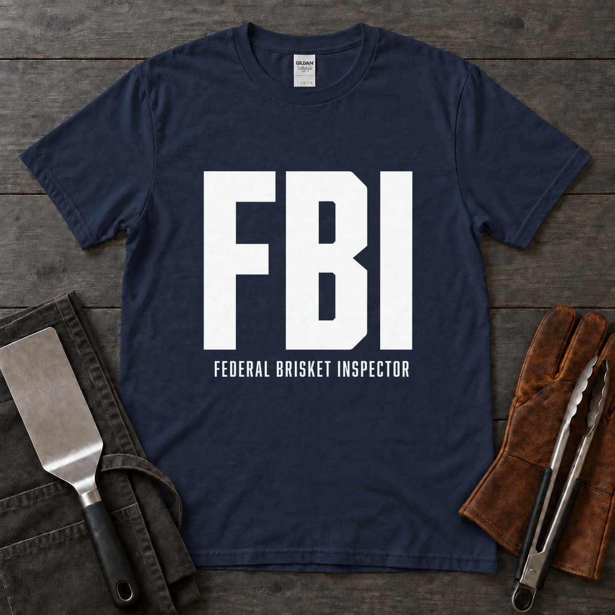Federal Brisket Inspector BBQ Tee