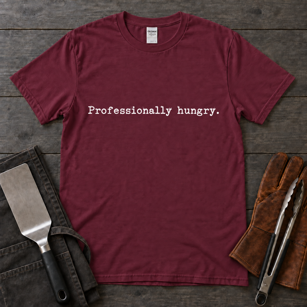 Professionally Hungry BBQ Tee