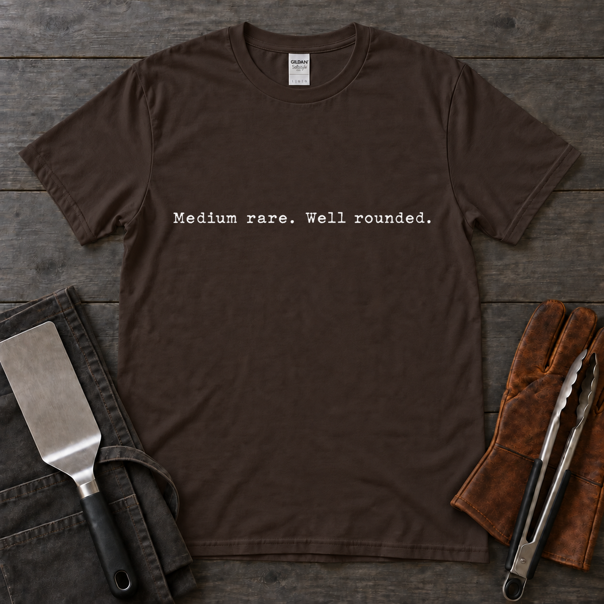 Medium Rare, Well Rounded Steak Tee