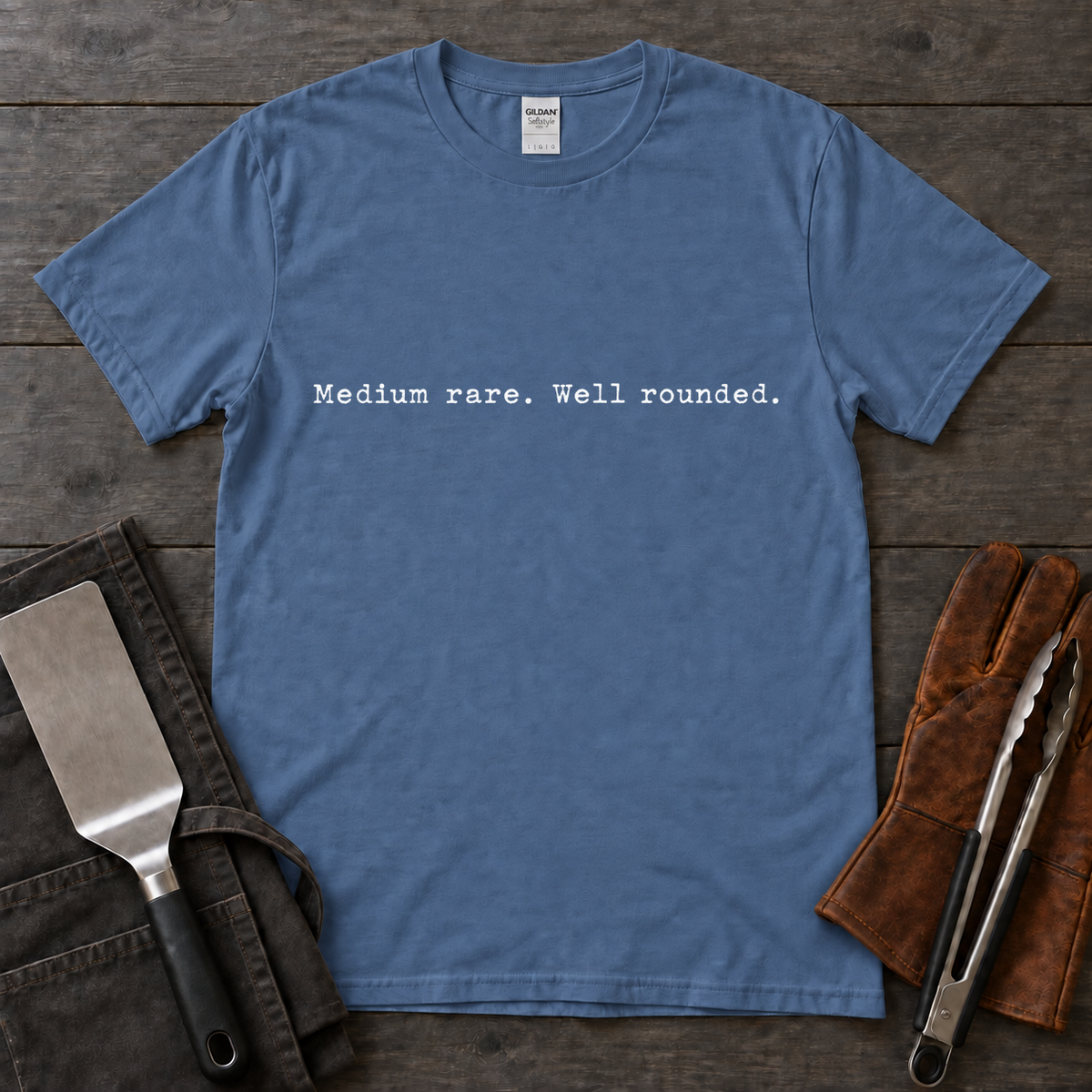 Medium Rare, Well Rounded Steak Tee