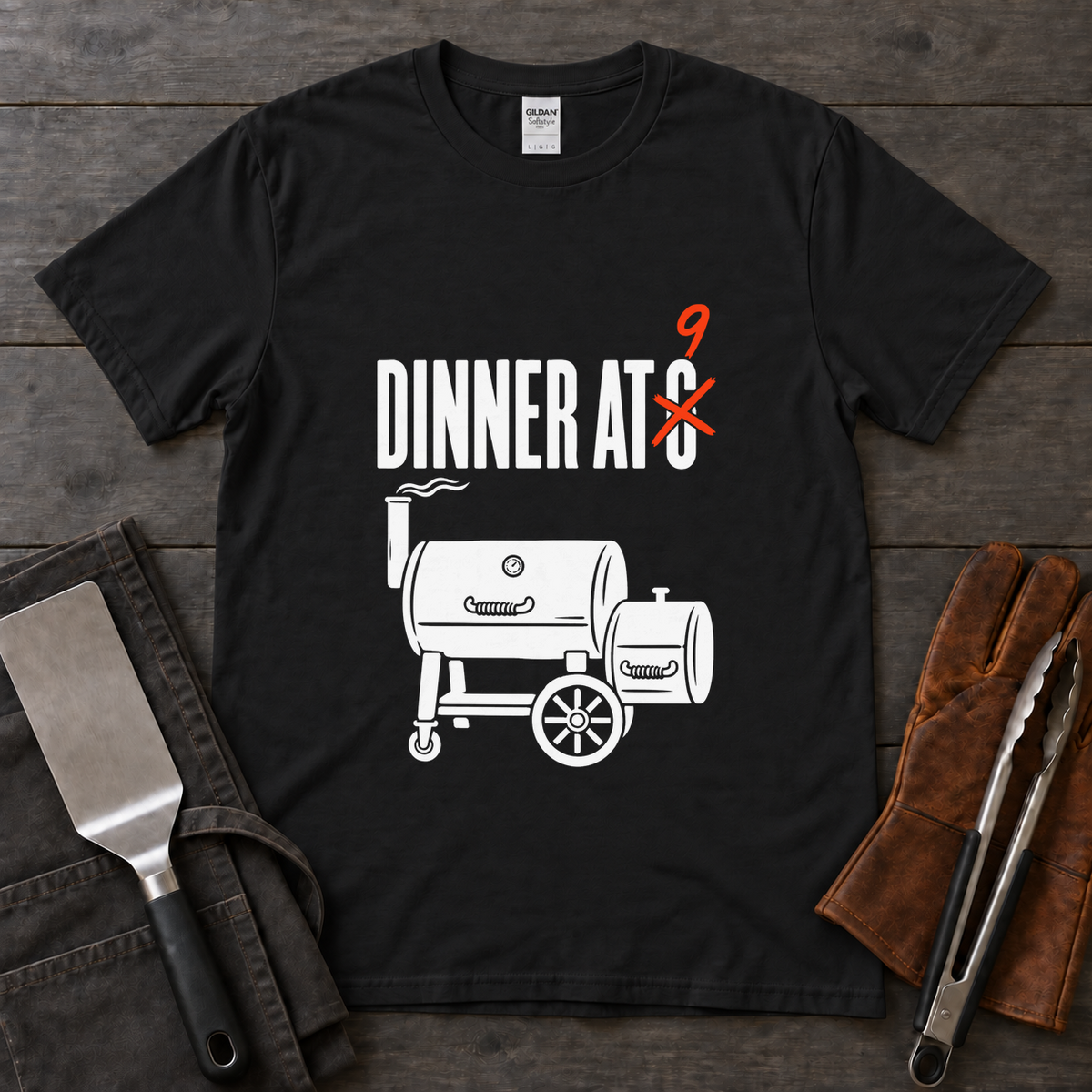 Dinner at 9 Smoker Tee