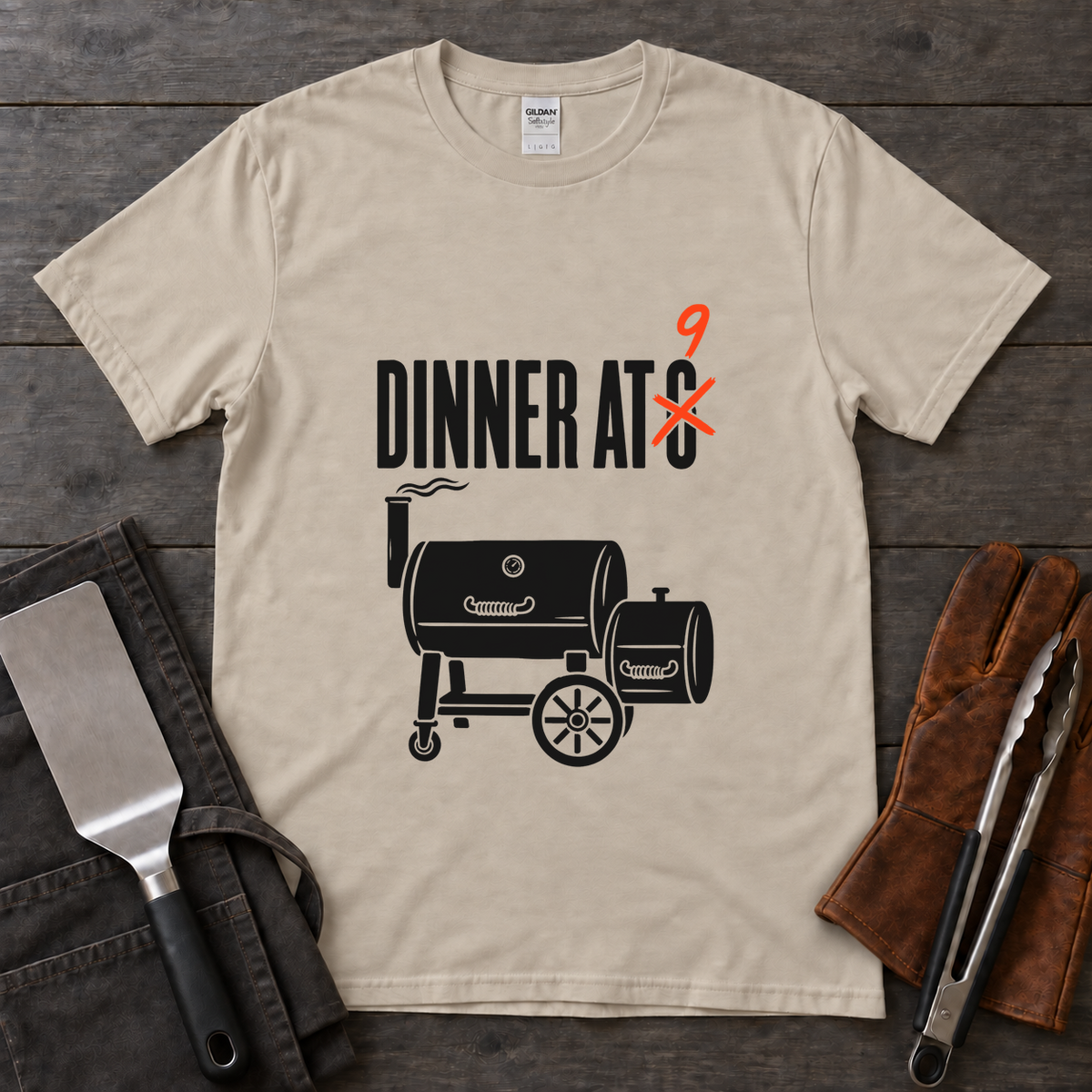 Dinner at 9 Smoker Tee