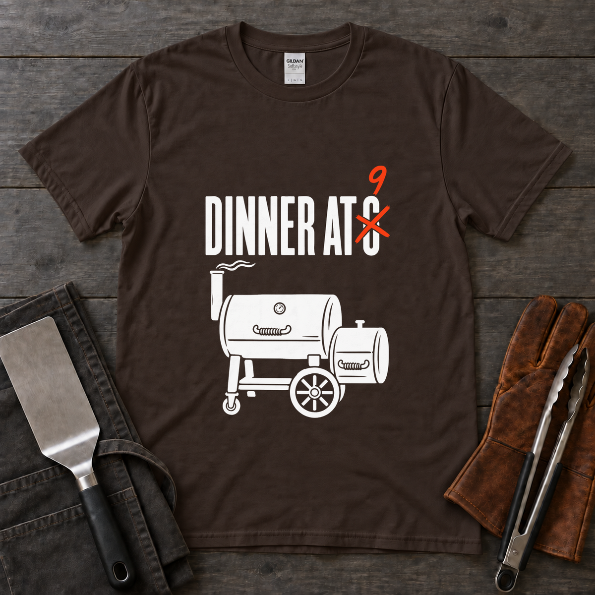 Dinner at 9 Smoker Tee