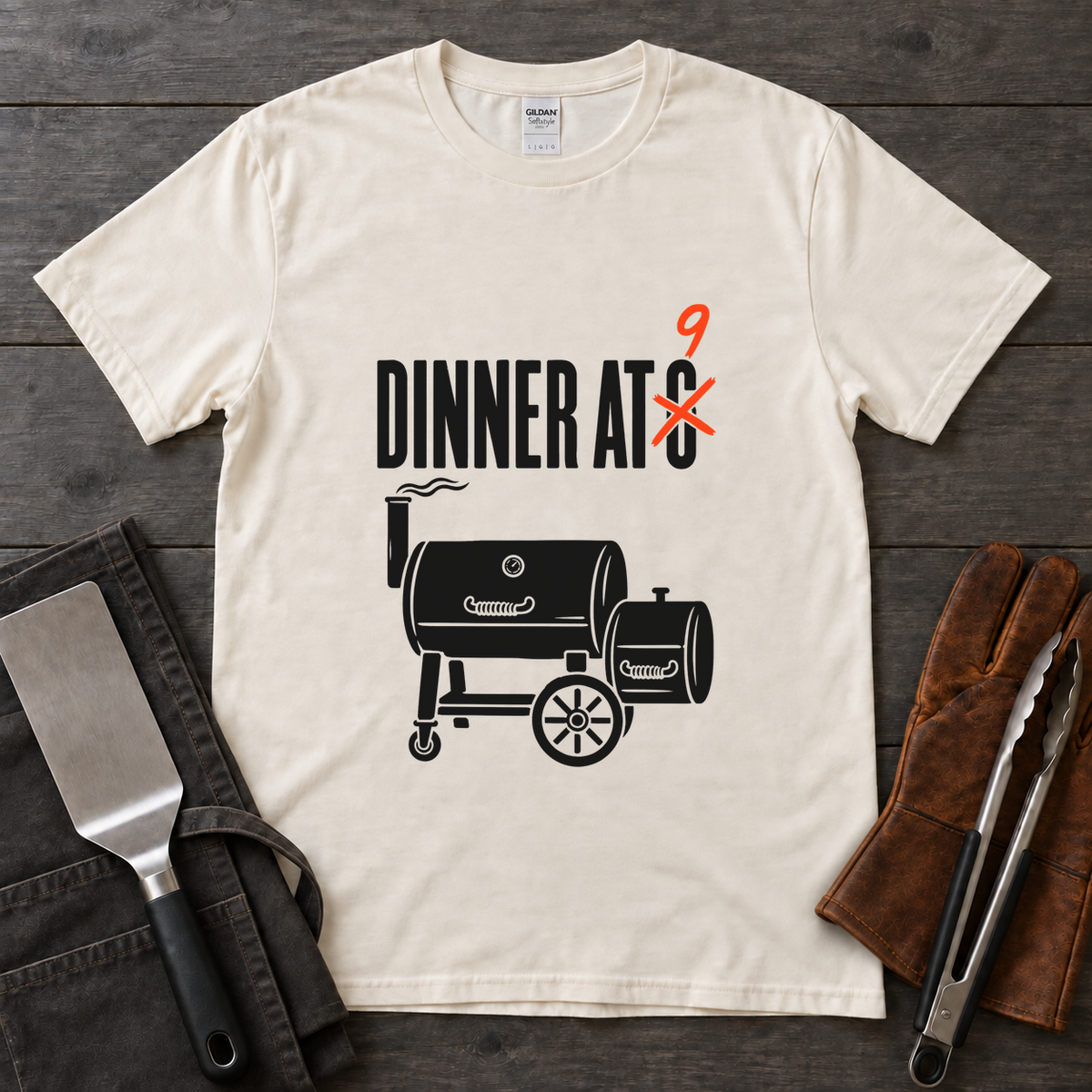 Dinner at 9 Smoker Tee