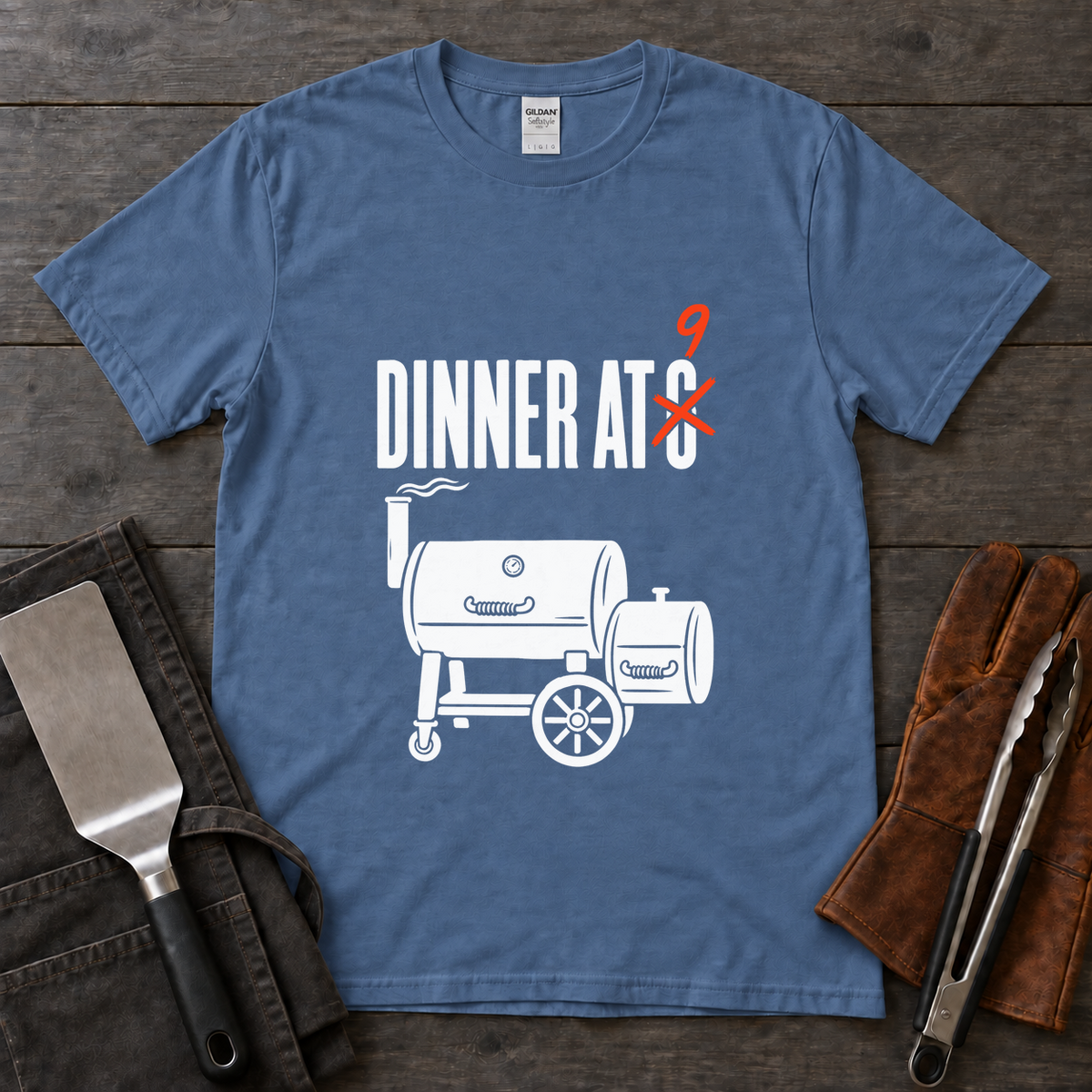 Dinner at 9 Smoker Tee