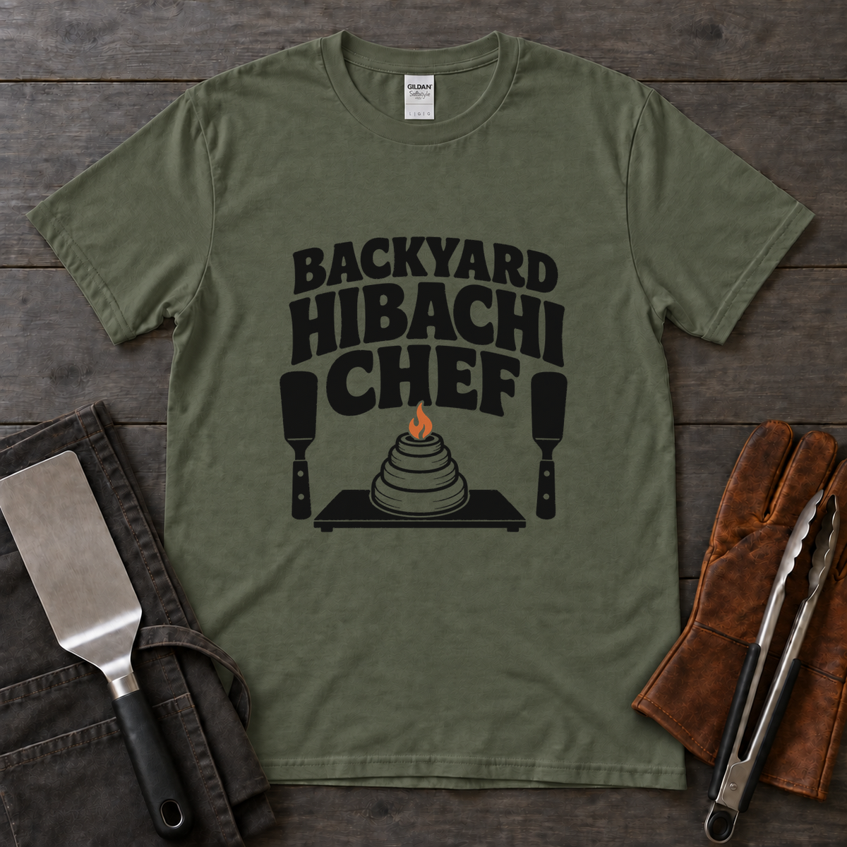 Backyard Hibachi Chef Tee