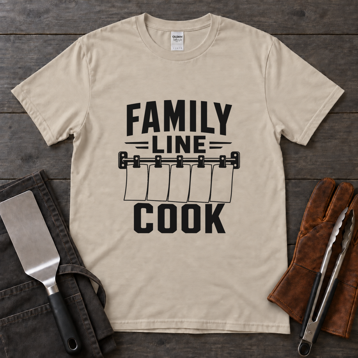 Family Line Cook Tee