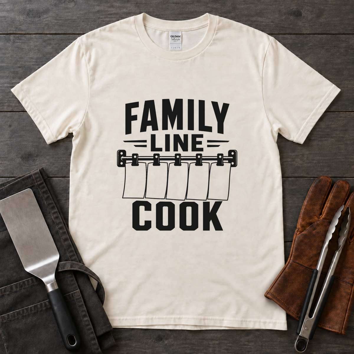 Family Line Cook Tee