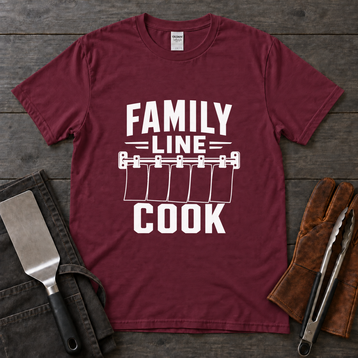 Family Line Cook Tee