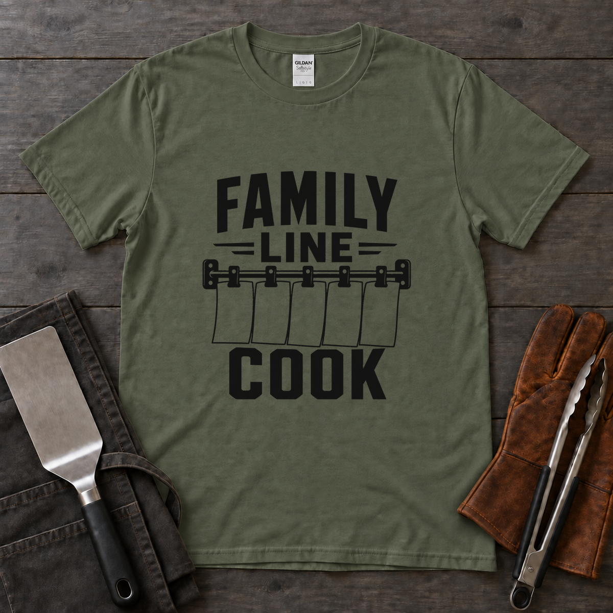 Family Line Cook Tee