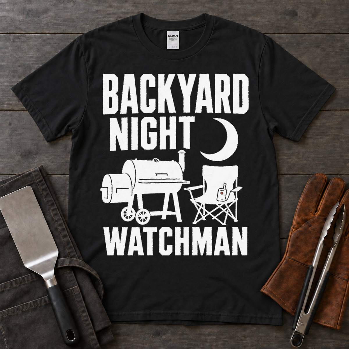 Backyard Night Watchman Tee