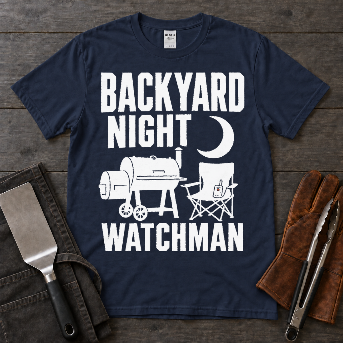 Backyard Night Watchman Tee