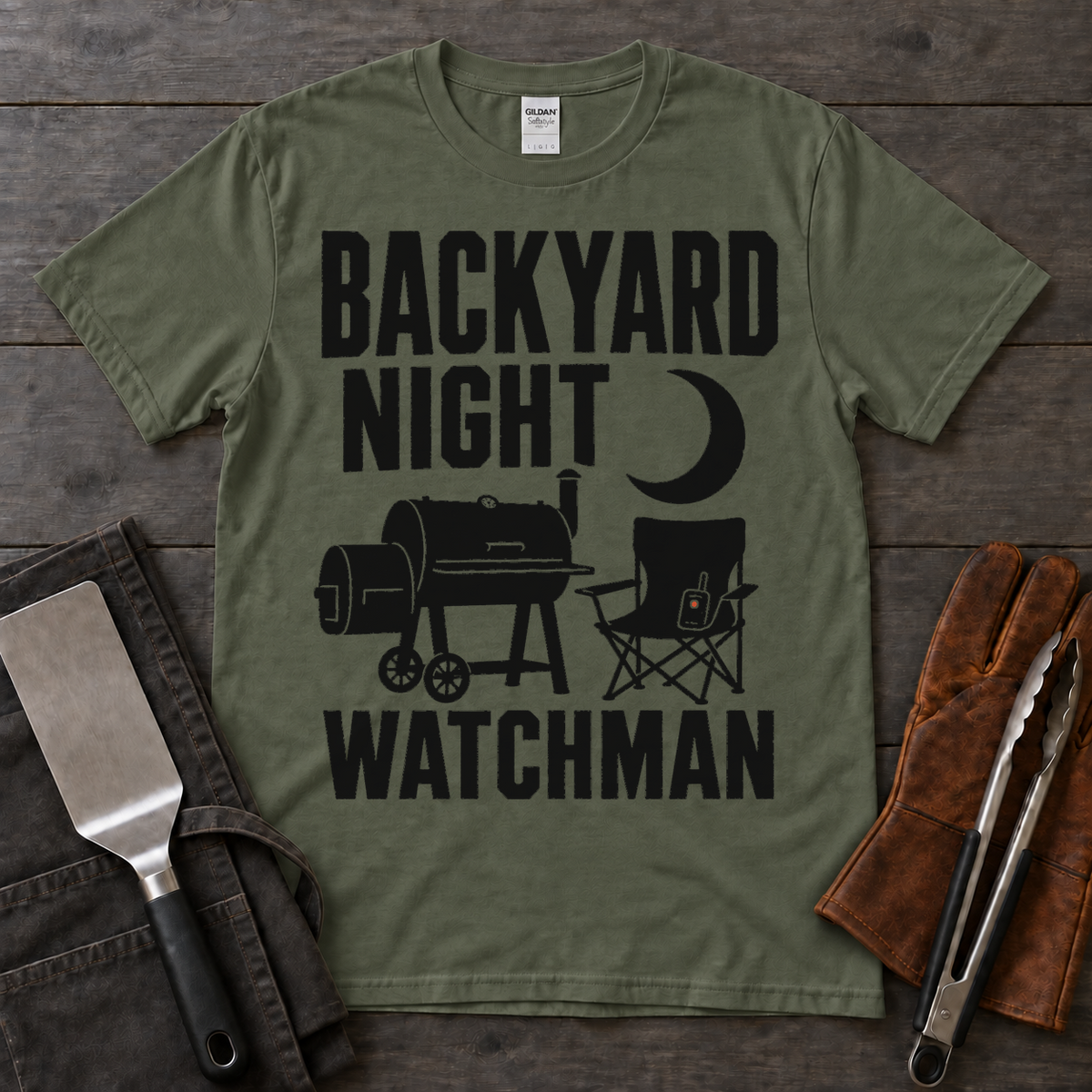 Backyard Night Watchman Tee