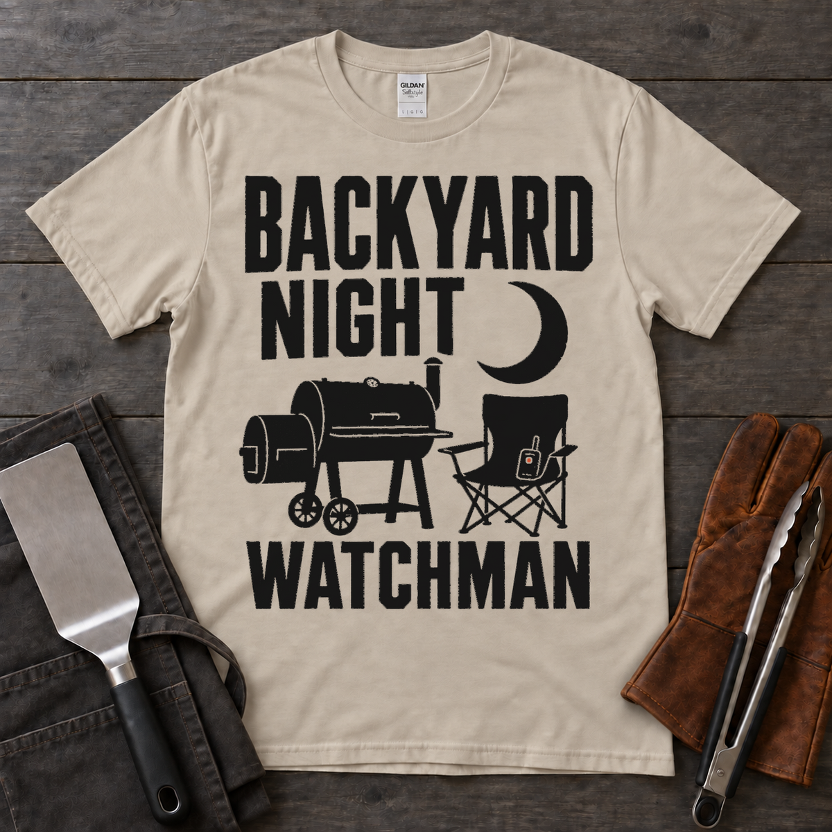 Backyard Night Watchman Tee