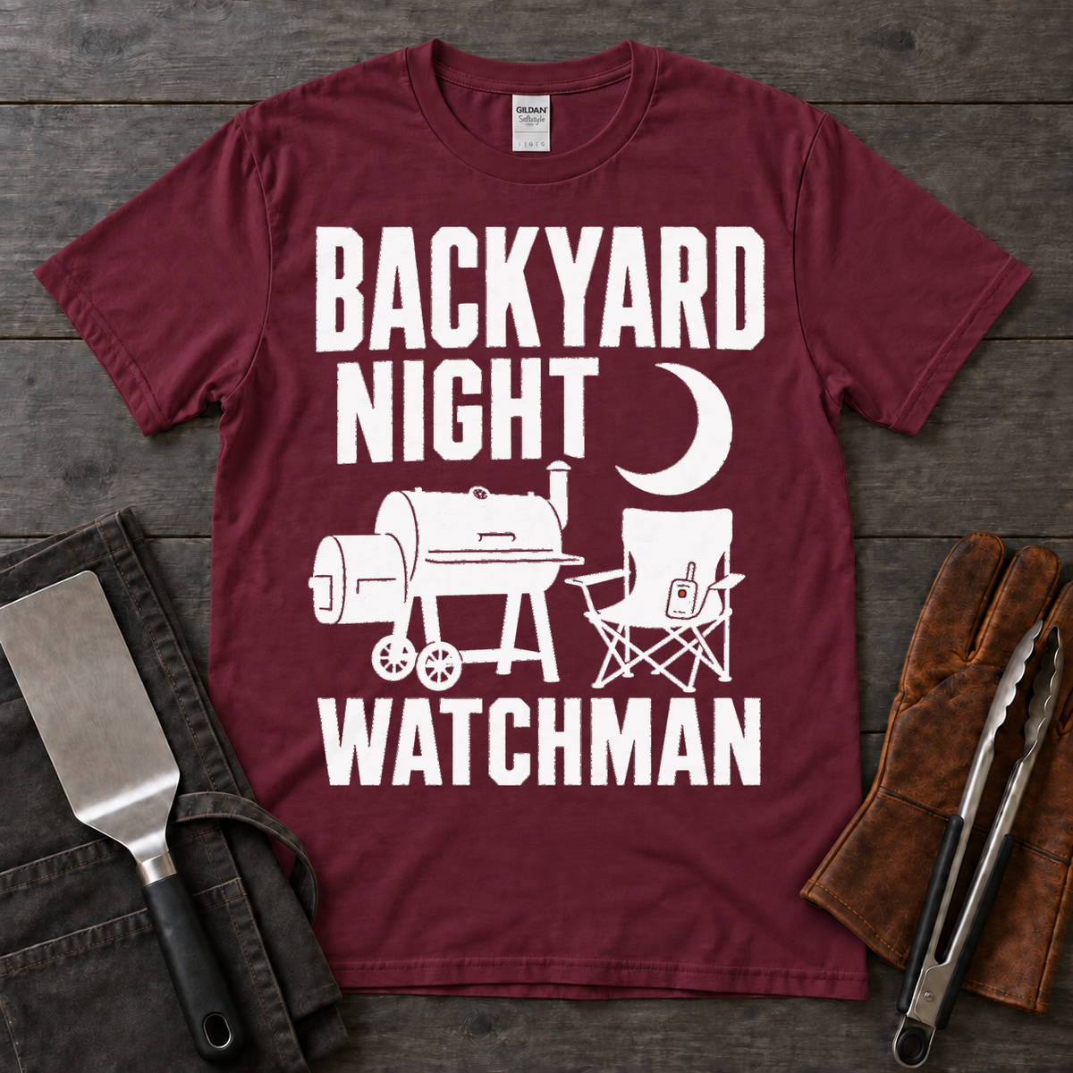 Backyard Night Watchman Tee