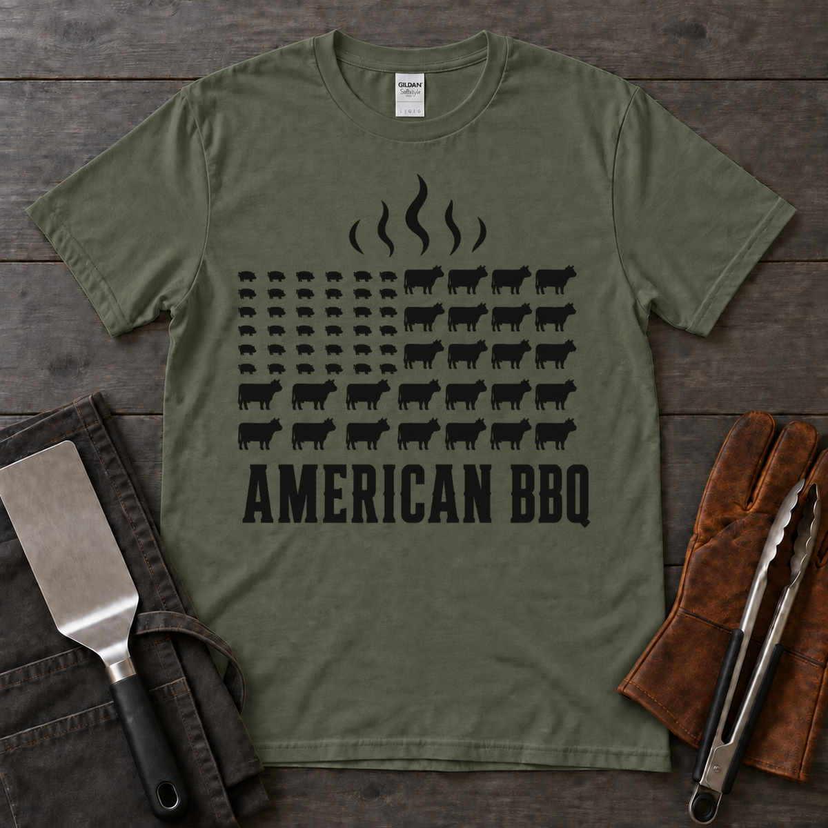American BBQ Tee