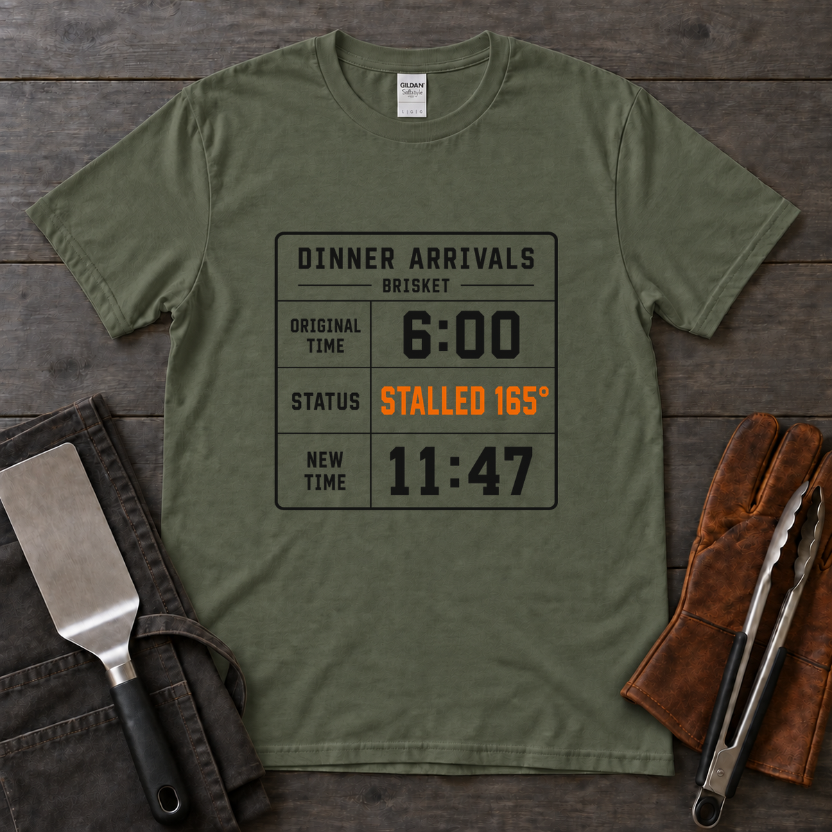 Dinner Arrivals Brisket Tee