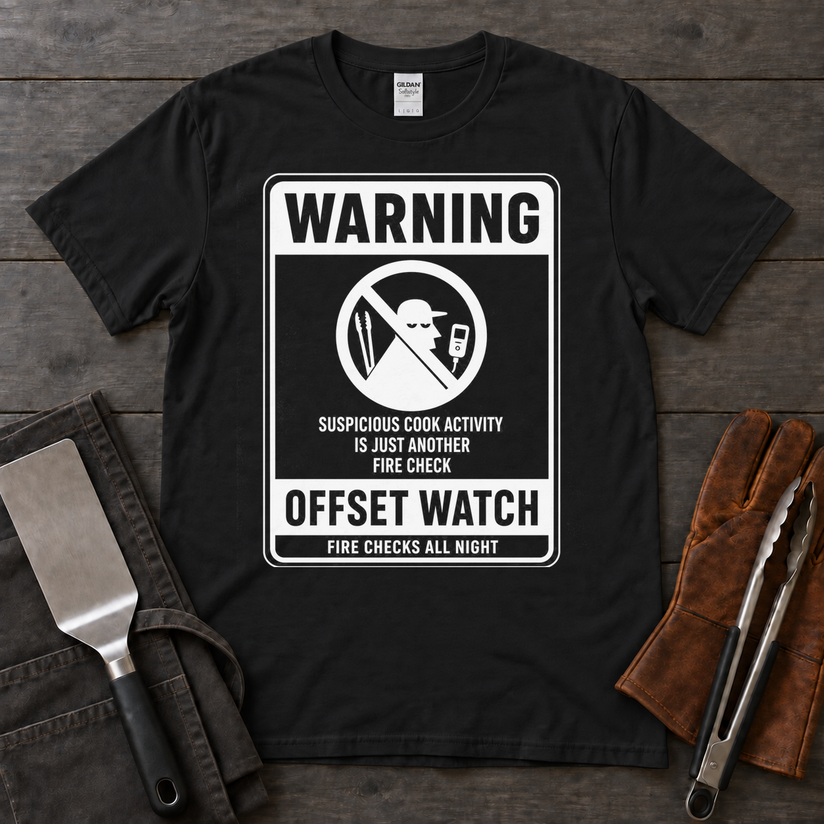 Offset Watch Warning Tee