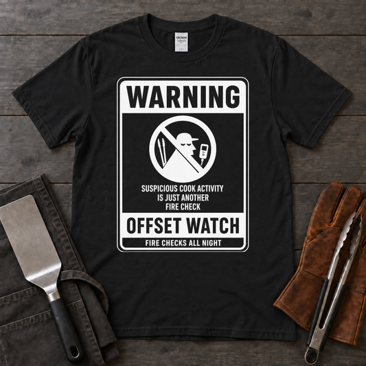 Offset Watch Warning Tee