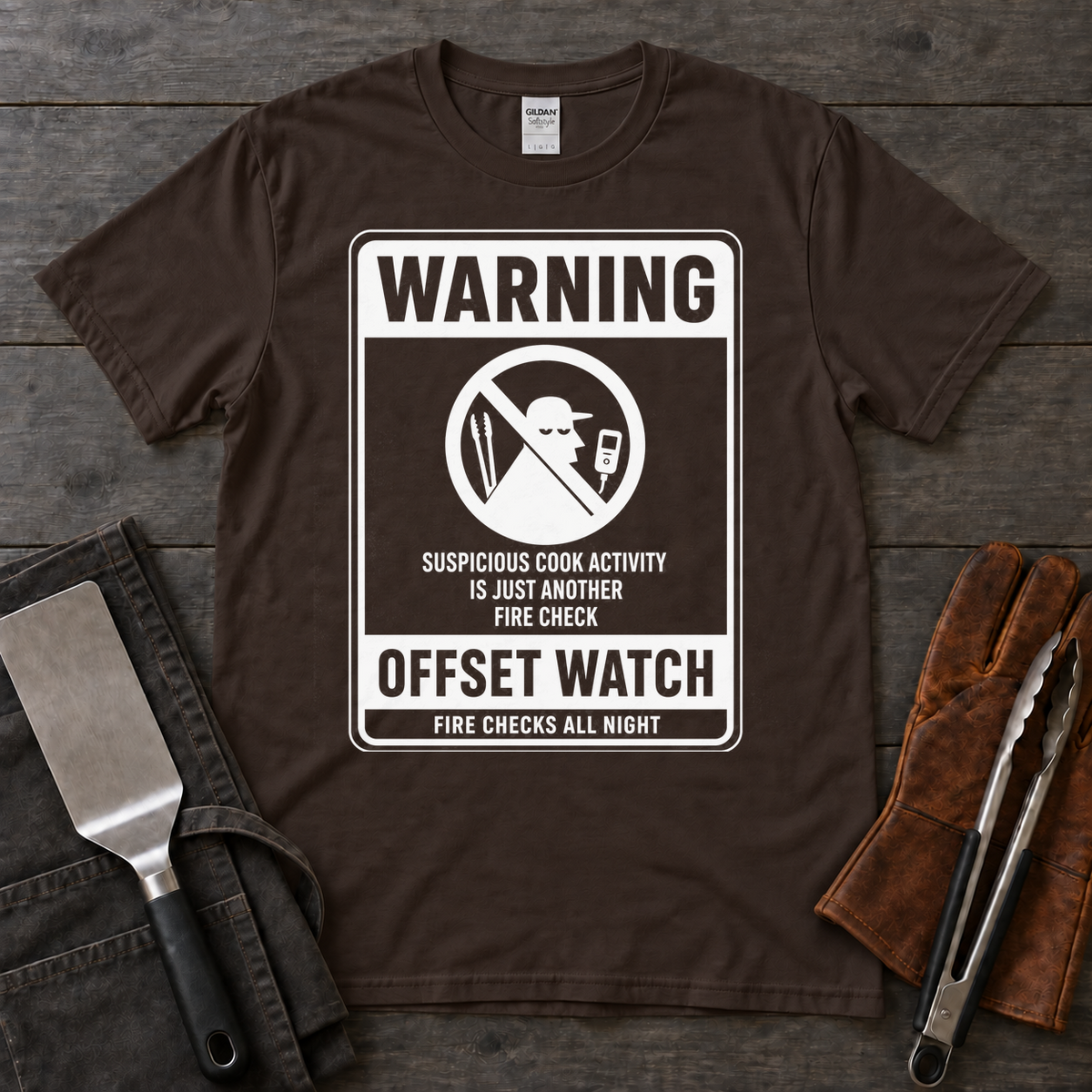 Offset Watch Warning Tee