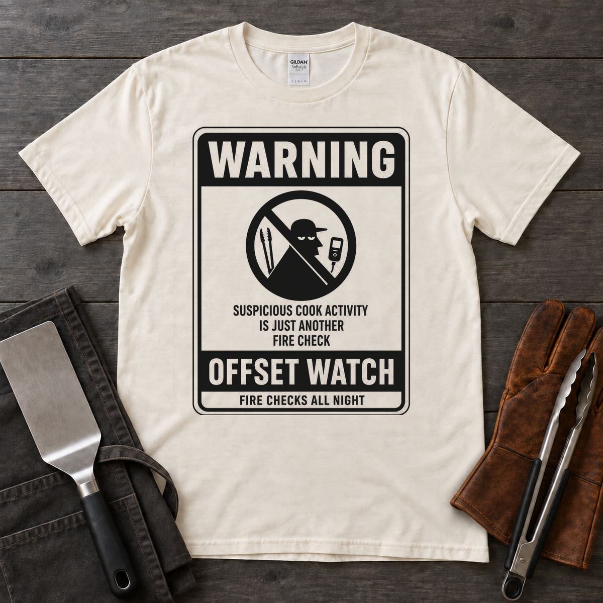 Offset Watch Warning Tee