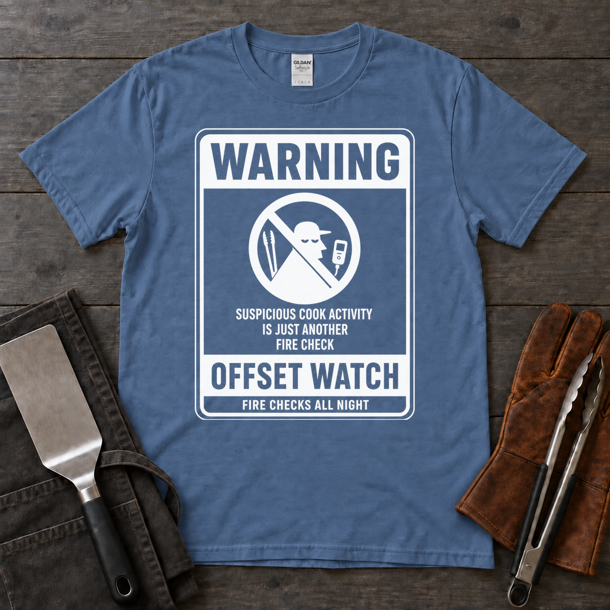 Offset Watch Warning Tee