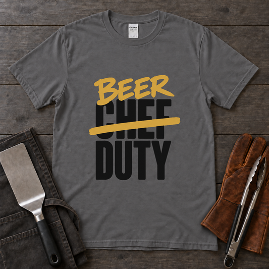 Chef Beer Duty Tee