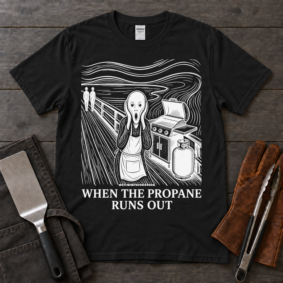 When the Propane Runs Out Tee