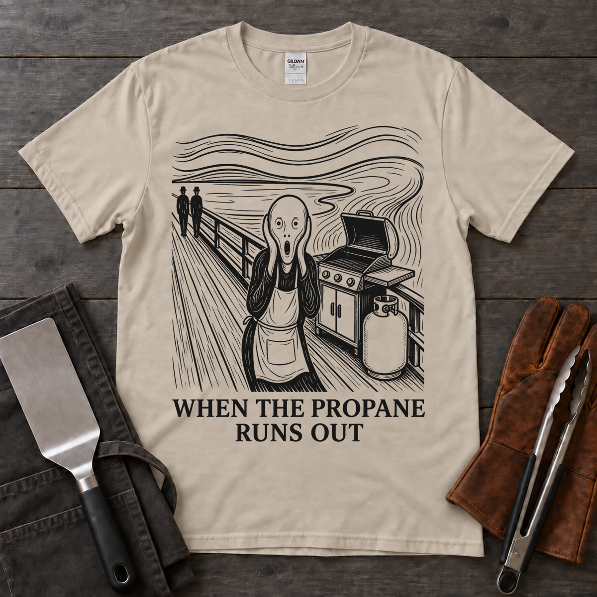 When the Propane Runs Out Tee