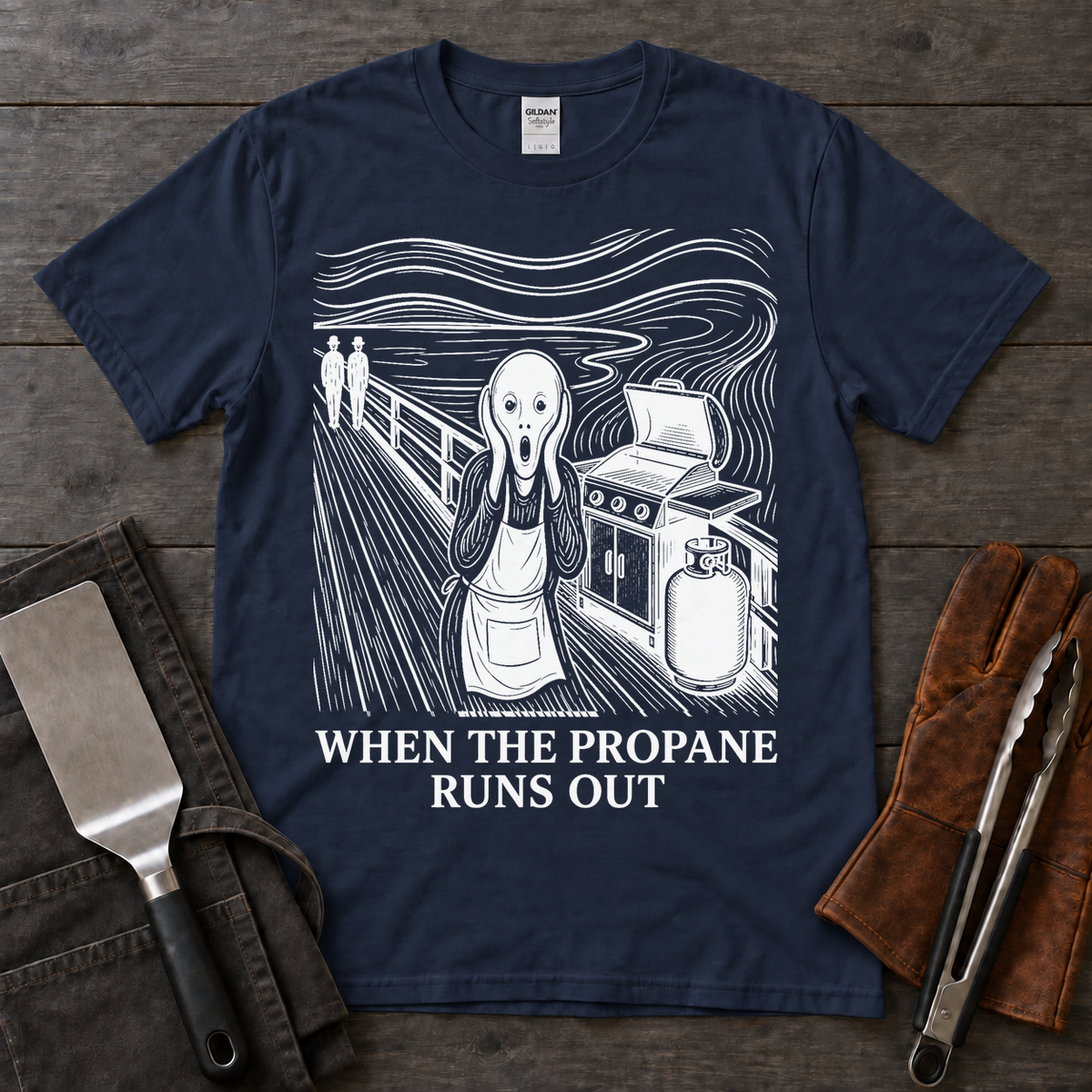 When the Propane Runs Out Tee