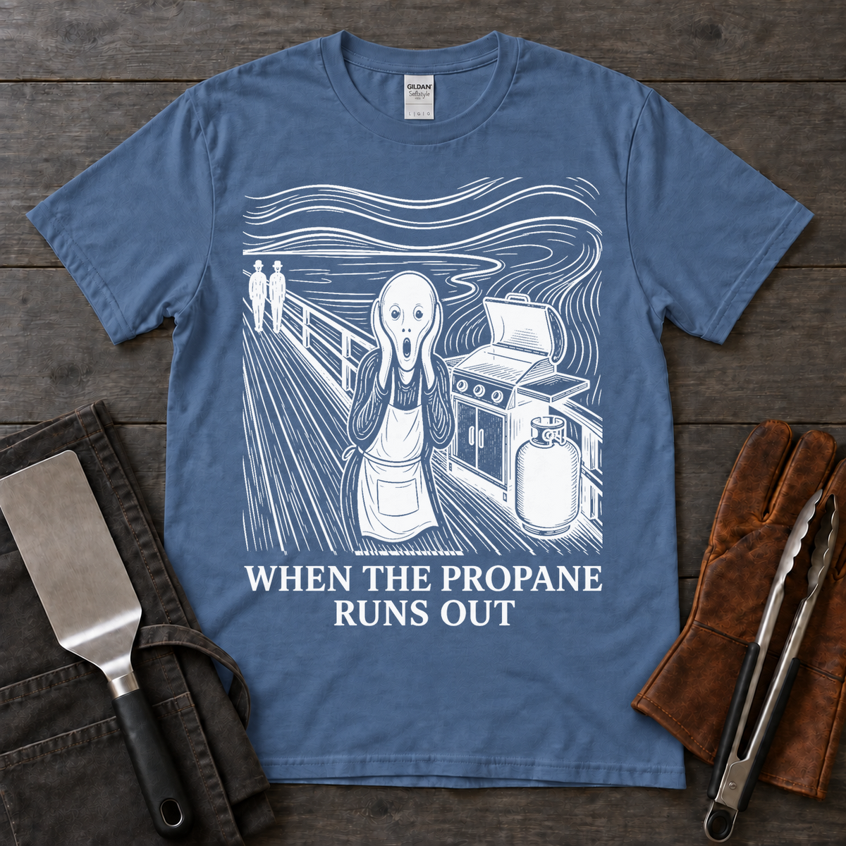 When the Propane Runs Out Tee