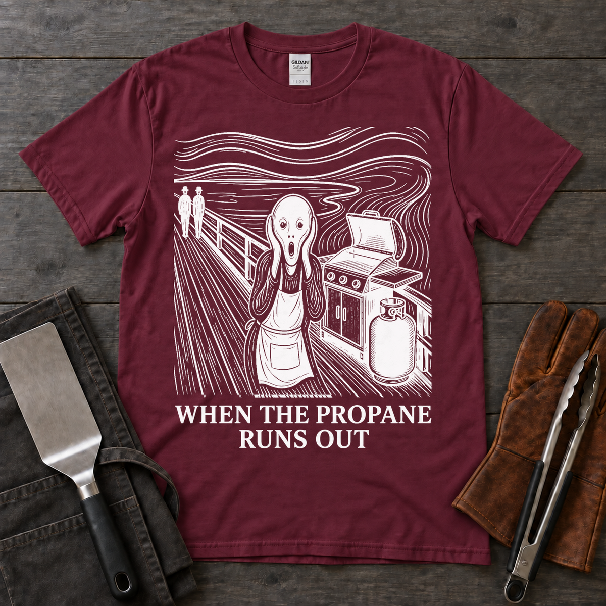 When the Propane Runs Out Tee