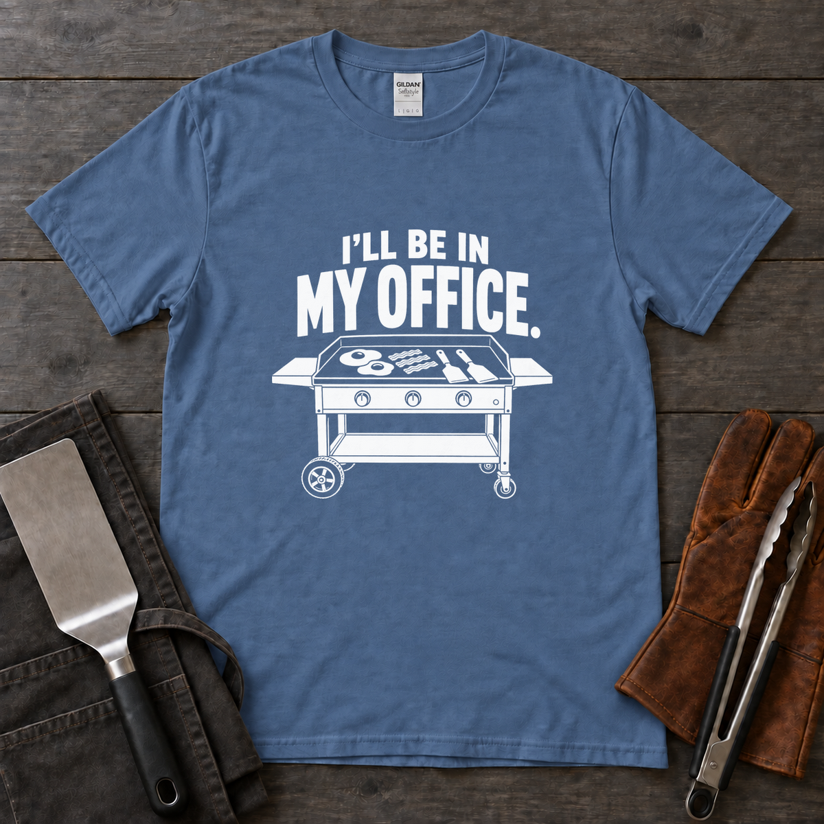 I'll Be in My Office Breakfast Griddle Tee