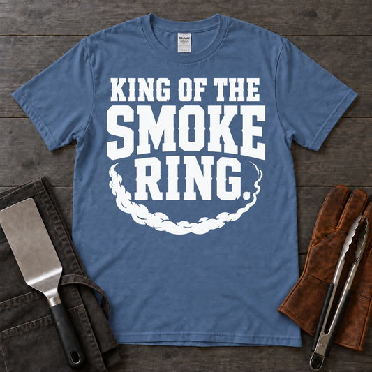 King of the Smoke Ring BBQ Tee