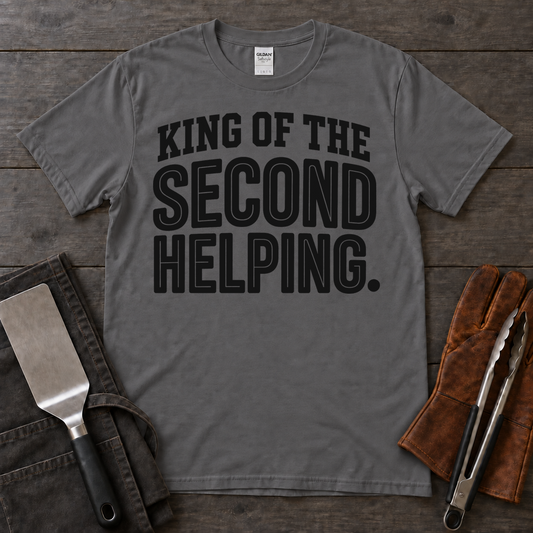 King of the Second Helping BBQ Tee