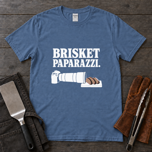 Brisket Paparazzi BBQ Tee