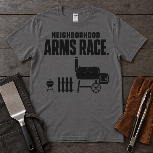 Neighborhood Arms Race BBQ Tee