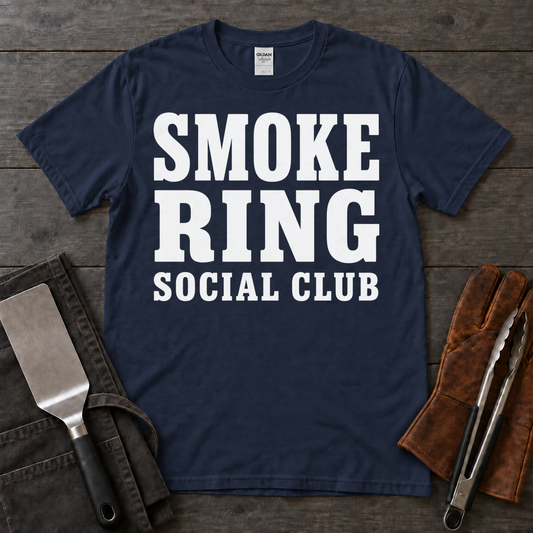 Smoke Ring Social Club BBQ Tee