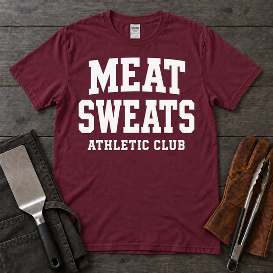 Meat Sweats Athletic Club BBQ Tee