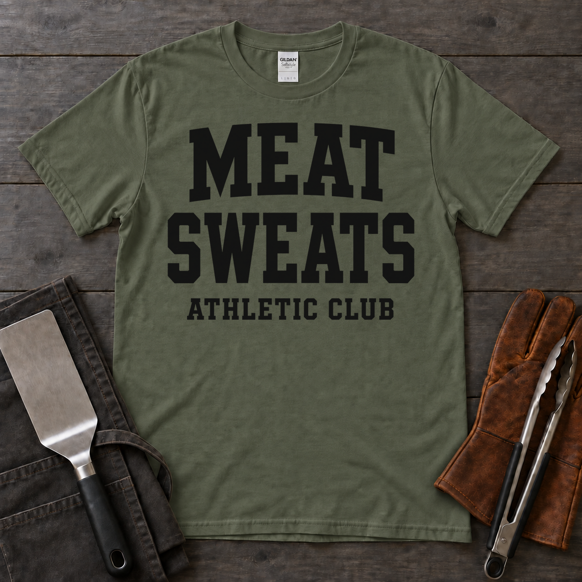 Meat Sweats Athletic Club BBQ Tee