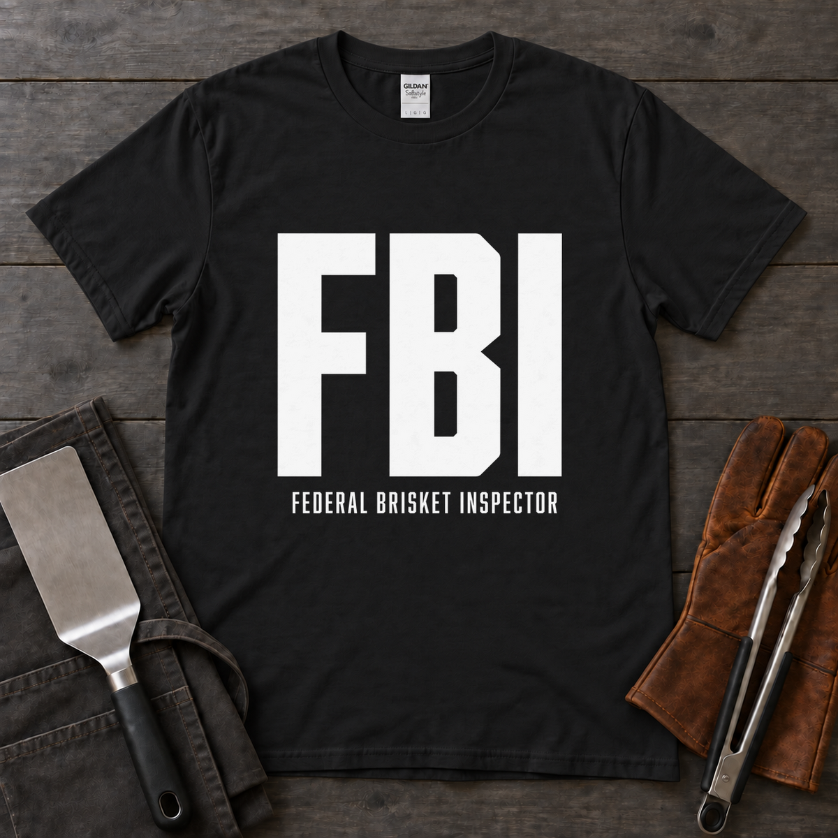 Federal Brisket Inspector BBQ Tee