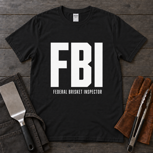 Federal Brisket Inspector BBQ Tee