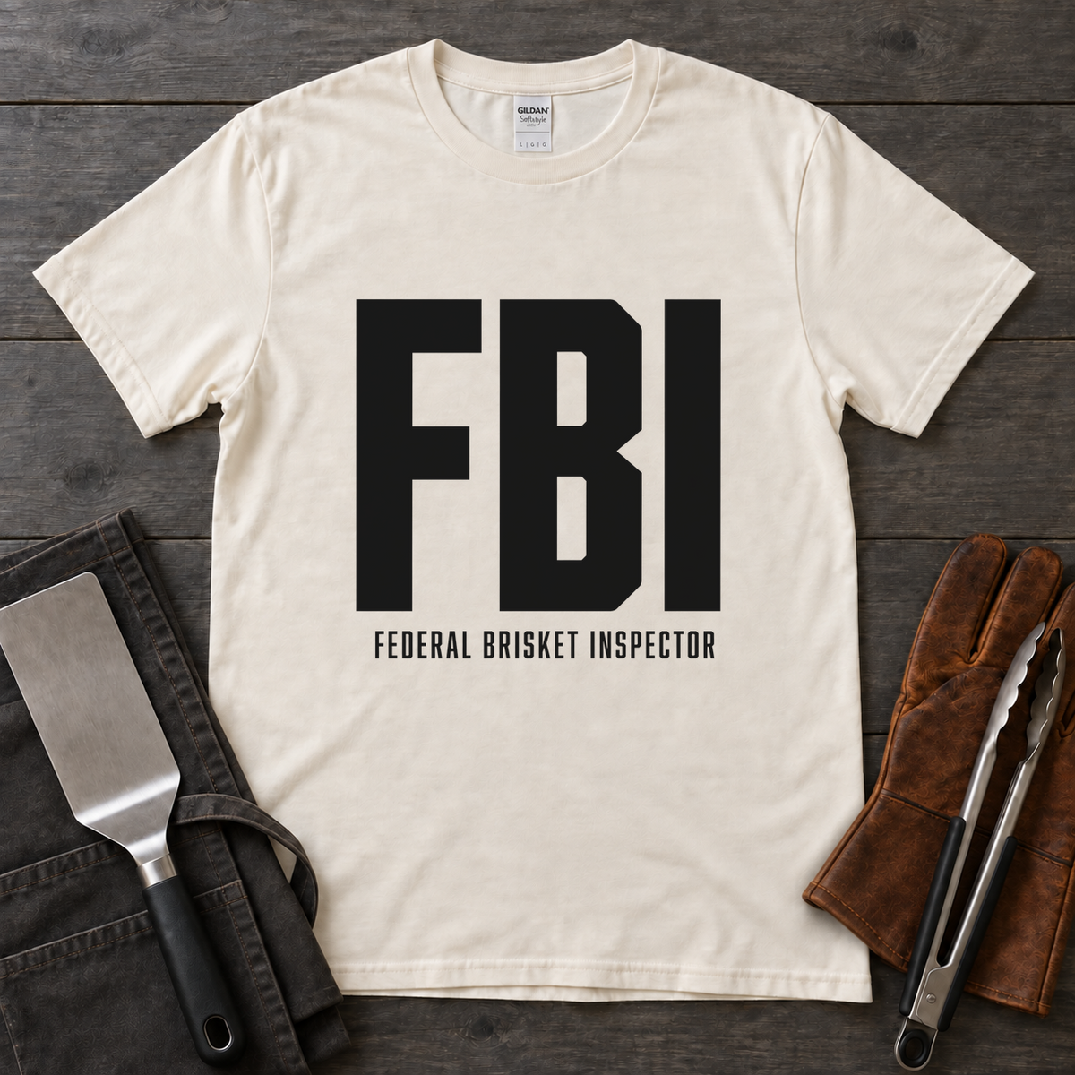 Federal Brisket Inspector BBQ Tee