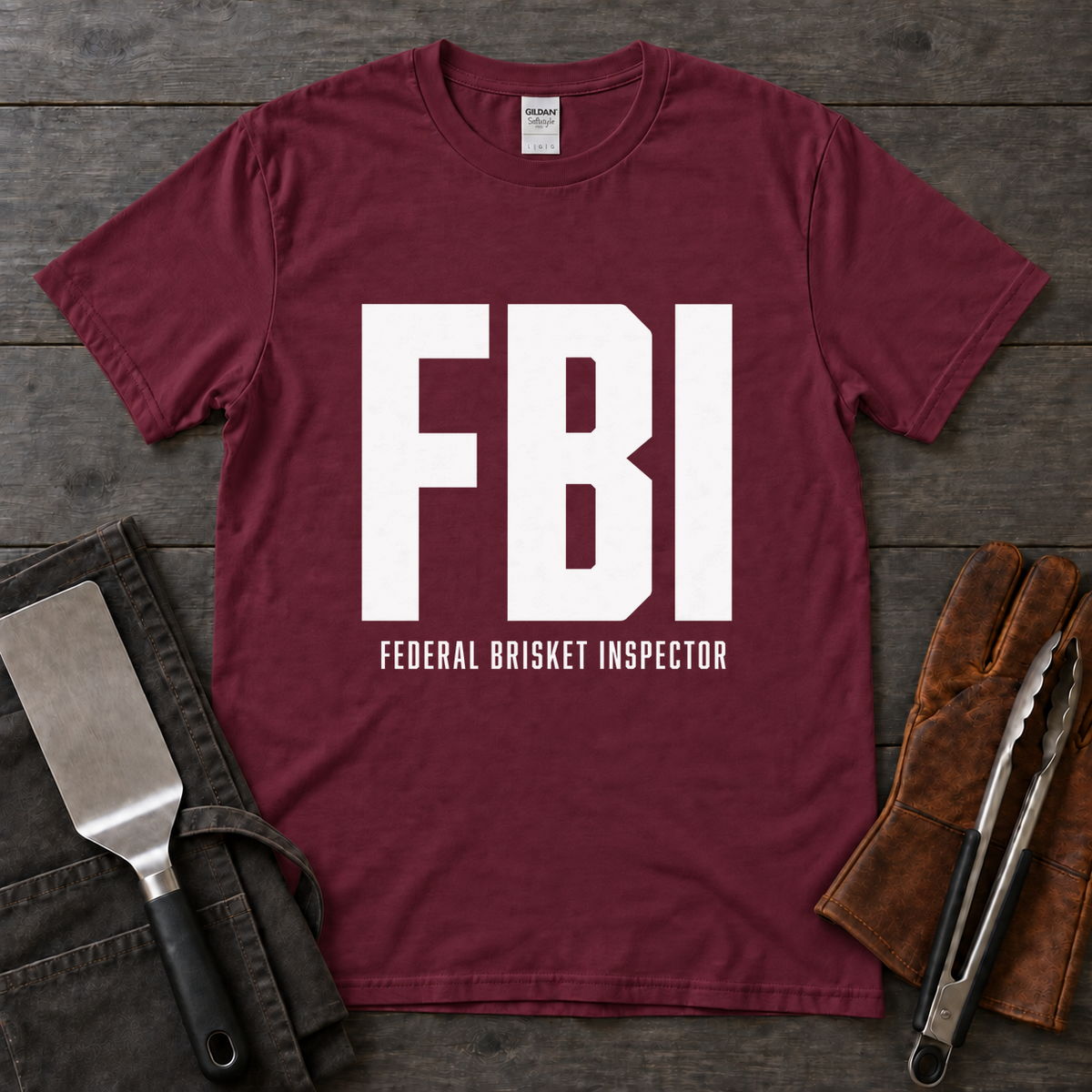 Federal Brisket Inspector BBQ Tee