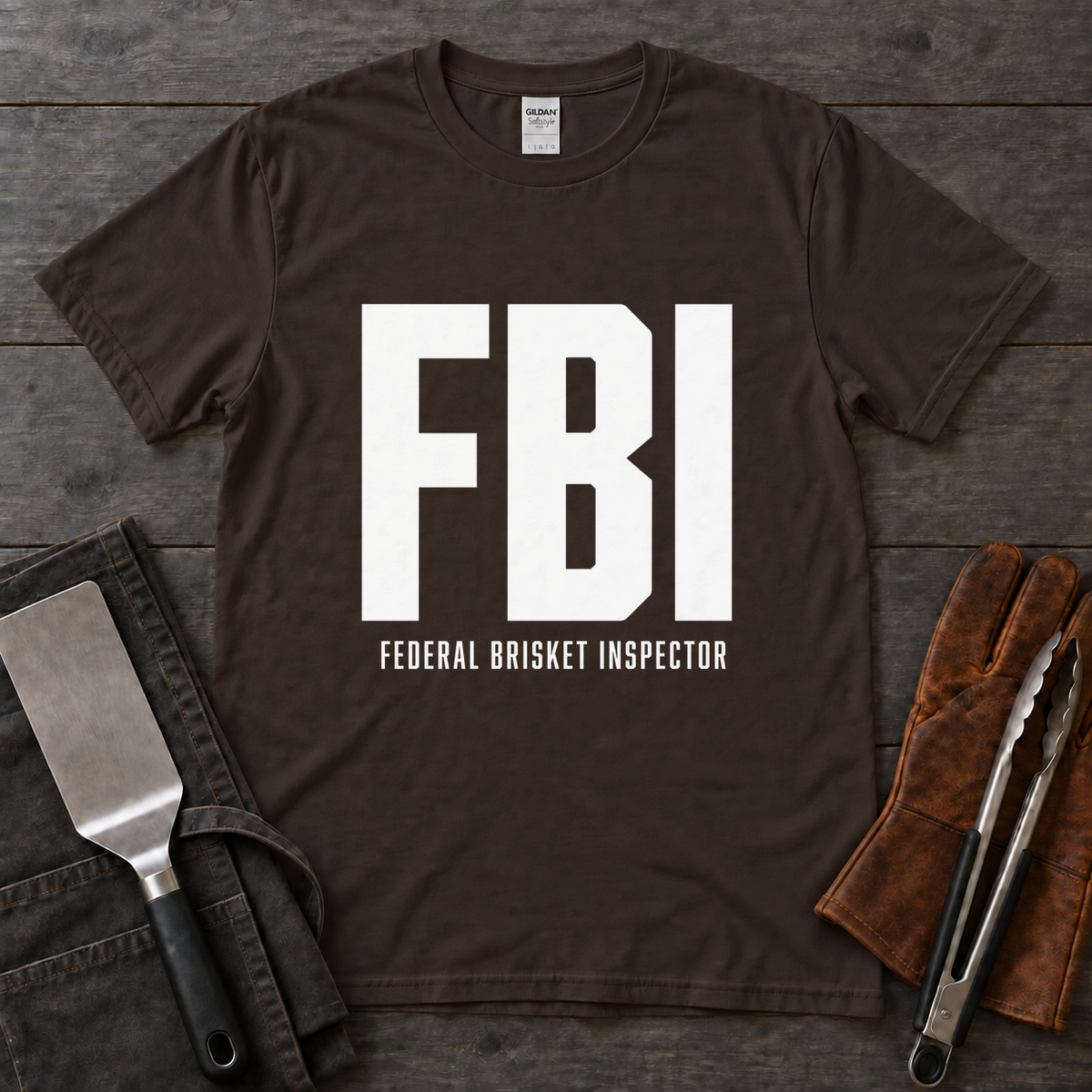 Federal Brisket Inspector BBQ Tee