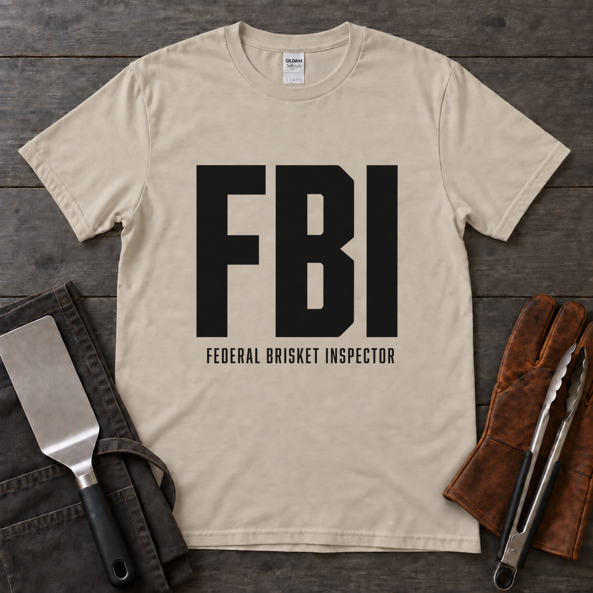 Federal Brisket Inspector BBQ Tee