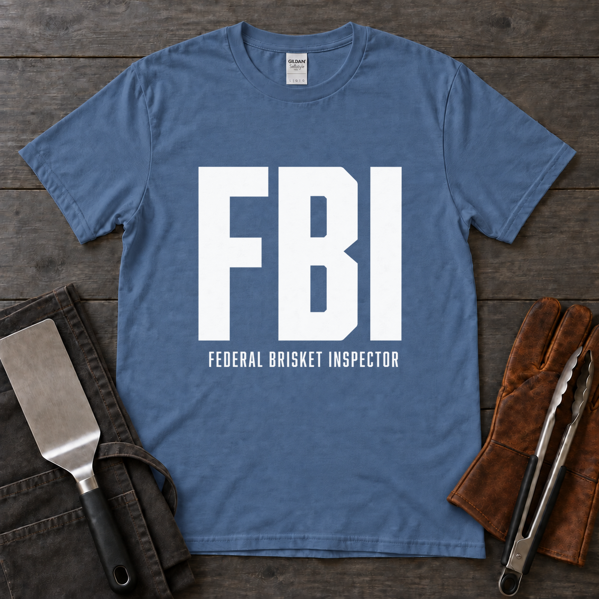 Federal Brisket Inspector BBQ Tee