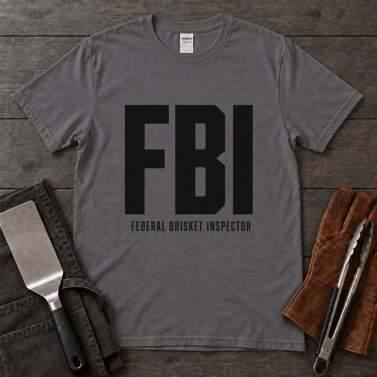 Federal Brisket Inspector BBQ Tee