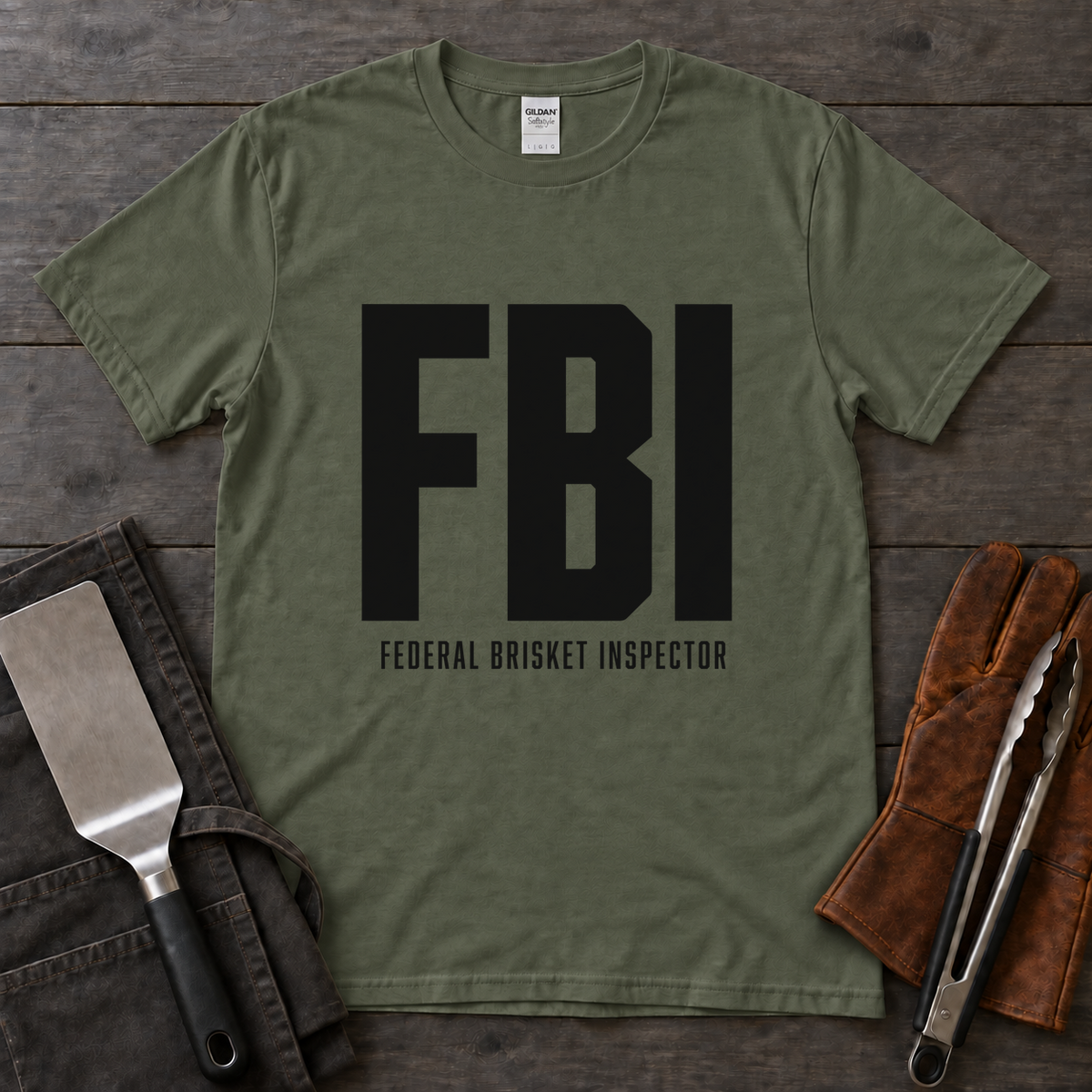 Federal Brisket Inspector BBQ Tee